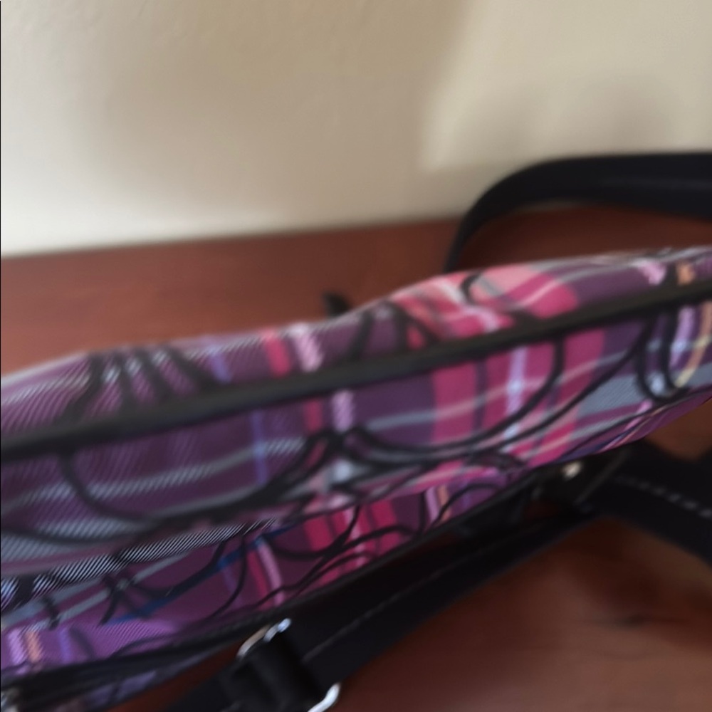 Coach Poppy Black, Purple and Pink Crossbody Bag - Picture 5 of 6